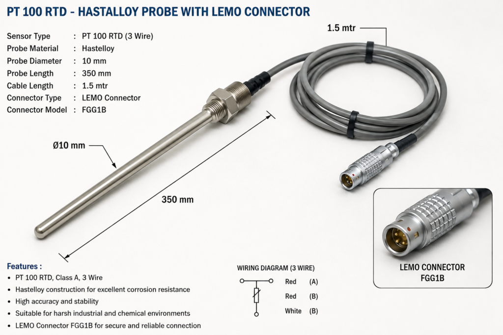PT100 sensors